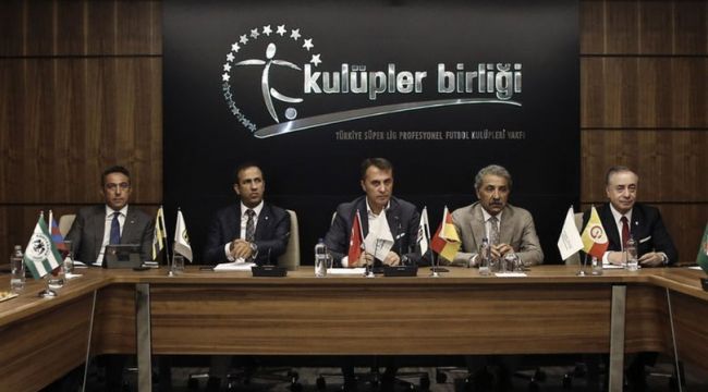 Kulüpler Birliği'nden toplantı kararı