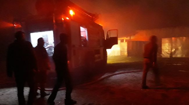 Kütahya'da öğrenci yurdunda maddi hasarlı yangın