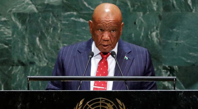 Lesotho Başbakanı istifa edeceğini açıkladı