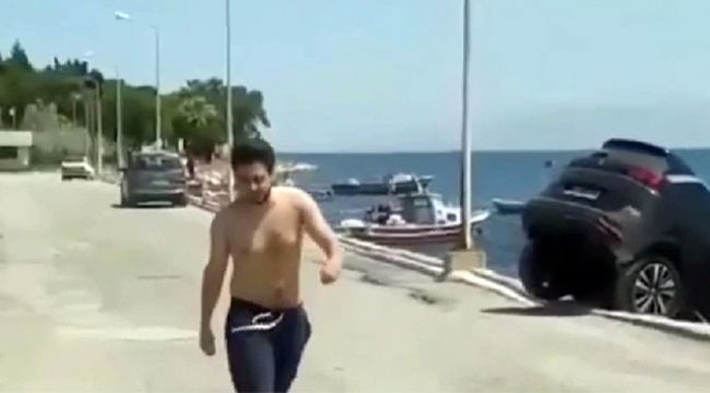 Lüks cipi denize atıp yoluna devam etmişti! Gerçek ortaya çıktı