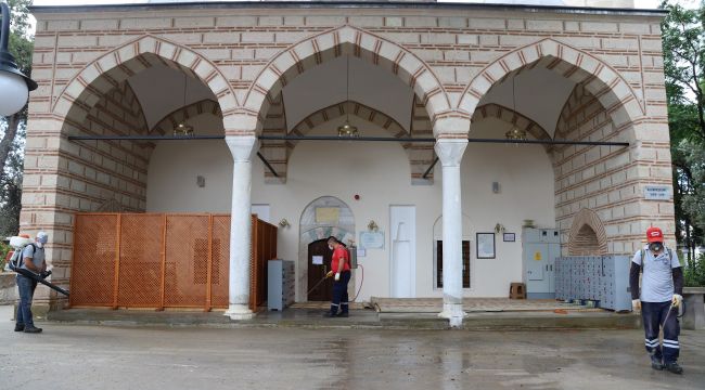 MENDERES’TE CAMİLER İBADETE HAZIR