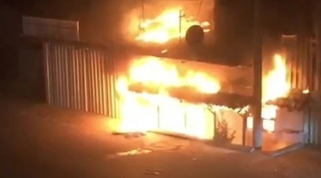 Mobilya atölyesi küle döndü