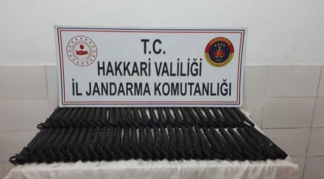 PKK'ya ait patlayıcı ve el bombaları ele geçirildi