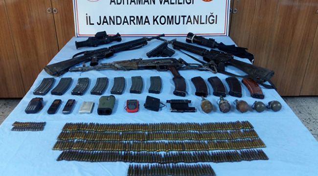 PKK'ya ait silah ve mühimmat ele geçirildi