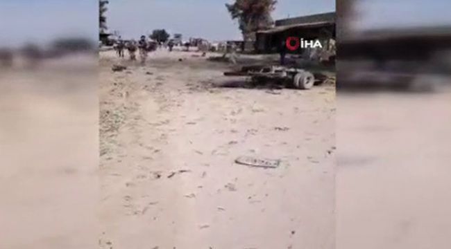 Resülayn'da bomba yüklü araç patladı