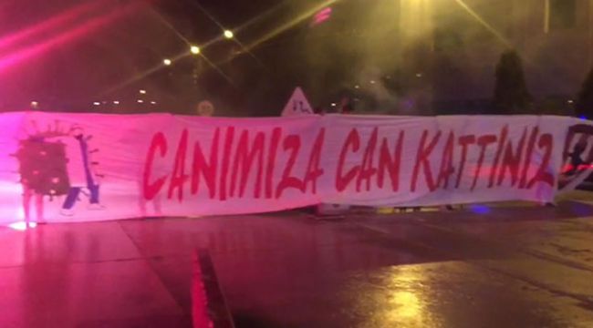 Samsunspor taraftarından 'sağlık çalışanları'na destek