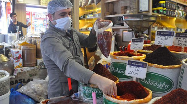Şanlıurfa isotuna 'koronavirüs' talebi