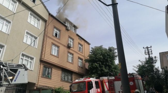 Şofben 5 katlı binayı küle çeviriyordu