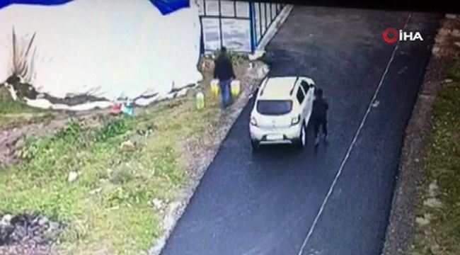 Sondaj makinesini böyle çaldılar