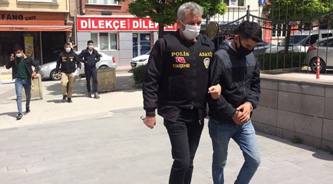 Suç makinası sahte plakayla yakalandı
