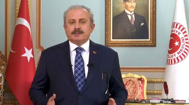 TBMM Başkanı Şentop'tan, '19 Mayıs' mesajı