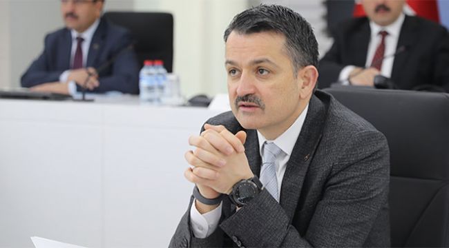 'ÜLKEMİZİN YETERLİ GIDA STOKU VARDIR'