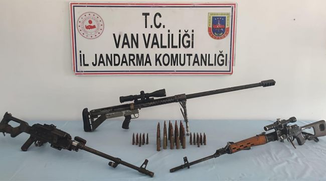 Üst düzey kişilere suikastta kullanılacak silahlar ele geçirildi