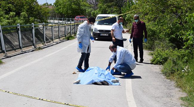 Yolda koşarken hayatını kaybetti