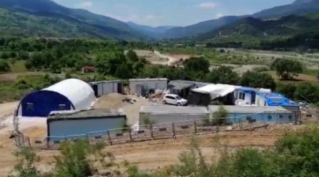 2 işçinin testi pozitif çıktı, şantiye karantinaya alındı