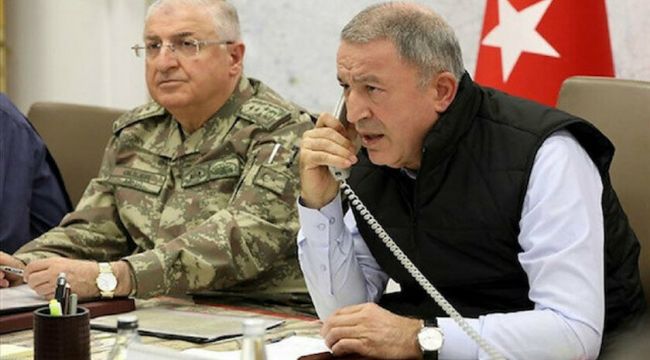 BAKAN AKAR'DAN YUNAN BAŞKANA YANIT
