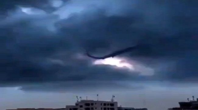 Ankara'da akıl almaz doğa olayı