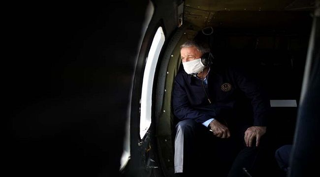 Bakan Akar kritik bölgede