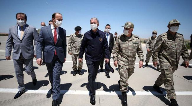 BAKAN AKAR SURİYE SINIRINDA