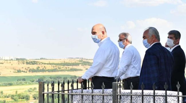 Bakan Soylu, Diyarbakır'ın tarihi mekanlarını gezdi