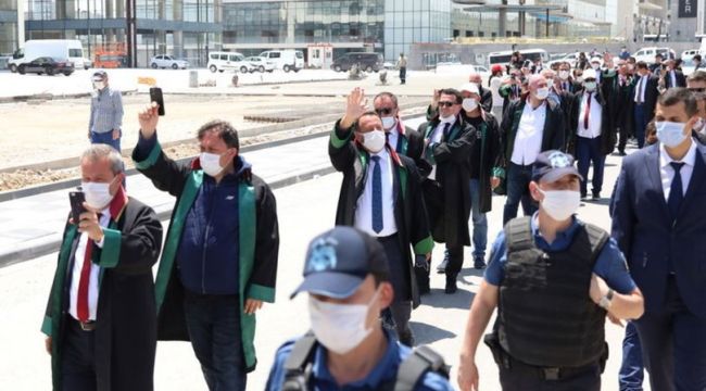 Baro başkanlarının yürüyüşüne izin çıktı