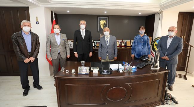 BAŞKAN ARDA'DAN DESTEK ZİYARETİ