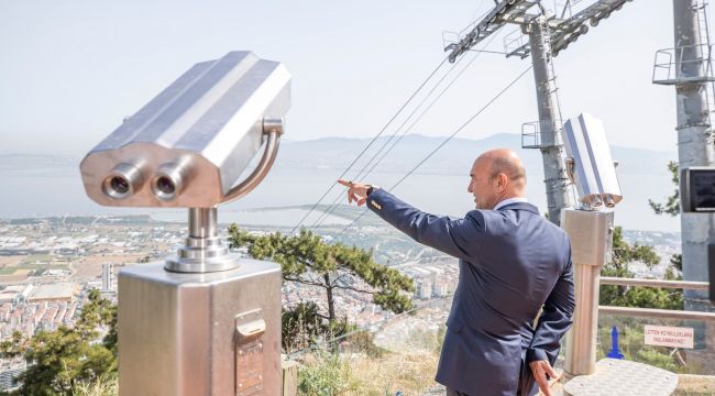 BAŞKAN SOYER TELEFERİK TESİSLERİNİ GEZDİ