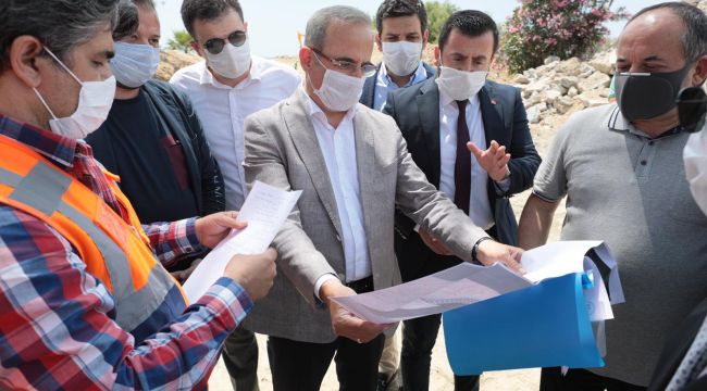 BAŞKAN SÜREKLİ’DEN EFES KANAL YOLU MÜJDESİ