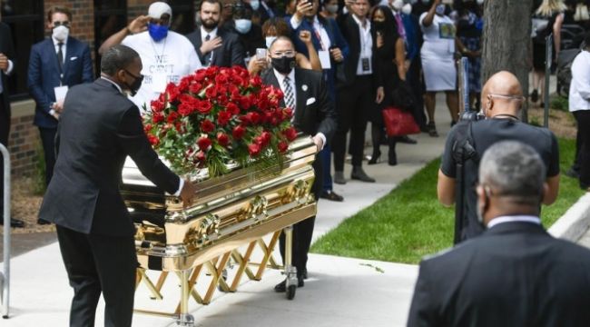 George Floyd için cenaze töreni düzenlendi
