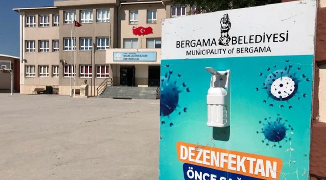 BERGAMA’DA SINAV IÇIN ÖNLEMLER ÖNCEDE ALINDI