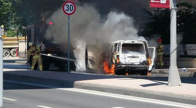 Beyoğlu'nda korkutan anlar