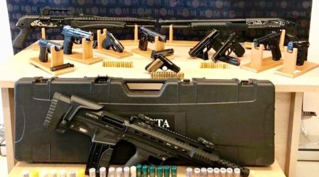 Bursa'da silah kaçakçılarına operasyon