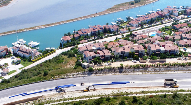 ÇEŞME'NİN ALTYAPISI YENİLİYOR