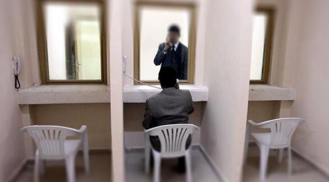 Cezaevlerinde "kapalı görüş" başladı