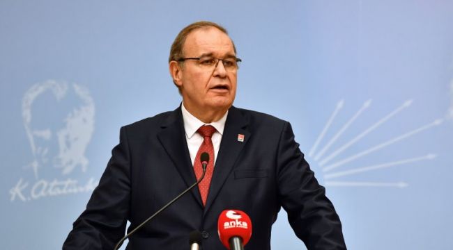 CHP Sözcüsü Faik Öztrak 'tan gündeme dair açıklama