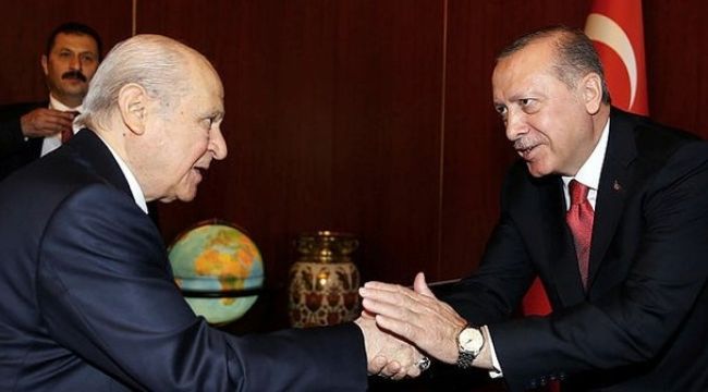 Cumhurbaşkanı Erdoğan-Bahçeli görüşmesi başladı