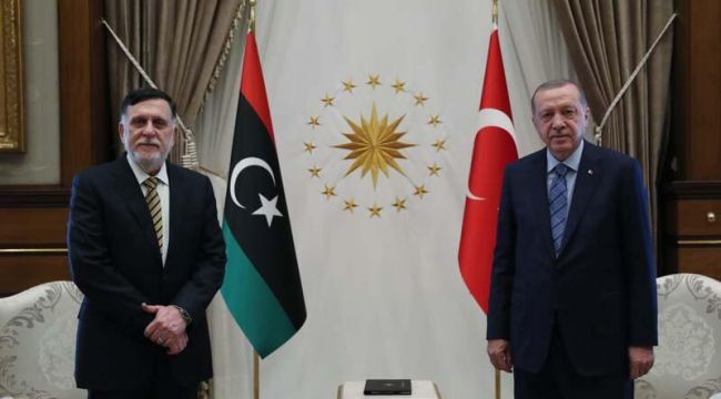 Cumhurbaşkanı Erdoğan, Libya Başbakanını kabul etti