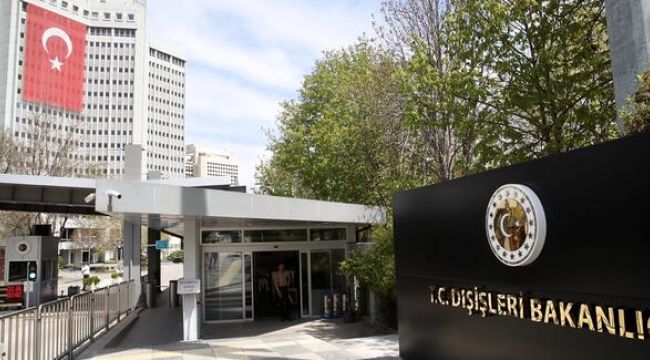 Dışişleri Bakanlığı'ndan Yunanistan ve AB'ye tepki
