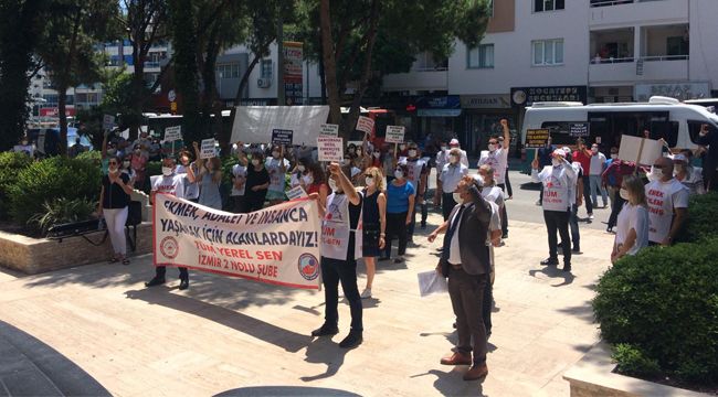 GAZİEMİR'DE MEMUR SENDİKASINDAN SERT ÇIKIŞ