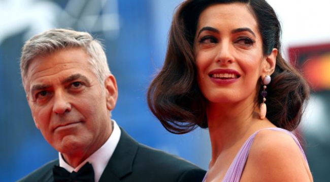 George Clooney ve Amal'den örnek davranış