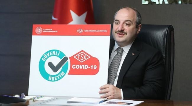Güvenli üretim belgeleri verilmeye başlandı