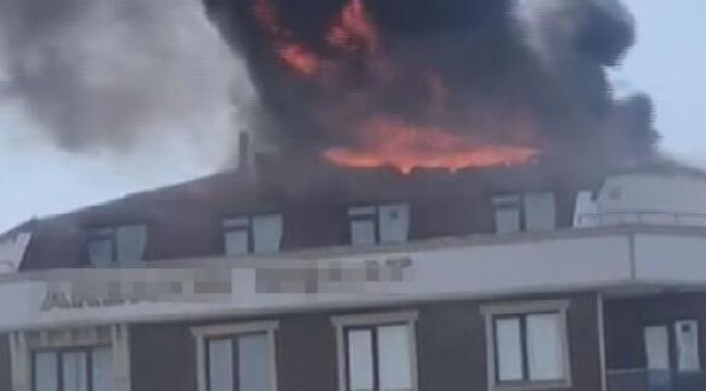 İstanbul'da korkutan yangın