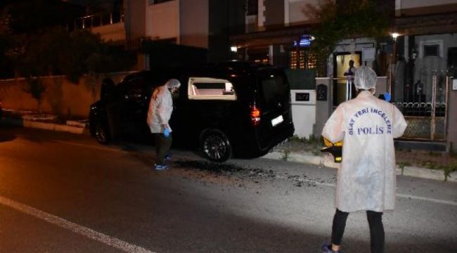 İzmir'de İHF Başkanı'nın aracına silahlı saldırı