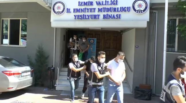 İzmir'de suç örgütü operasyonu