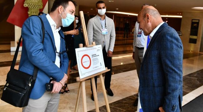 İZMİR'DEKİ OTELE "TURUNCU ÇEMBER" SERTİFİKASI