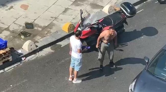 Kadıköy'de korku dolu anlar