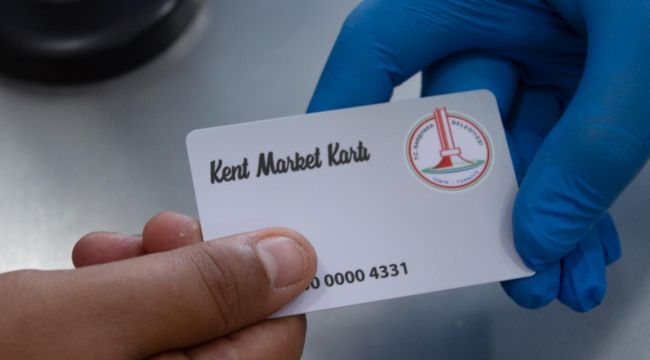 KARŞIYAKA'DAN ''KENT MARKET KART''