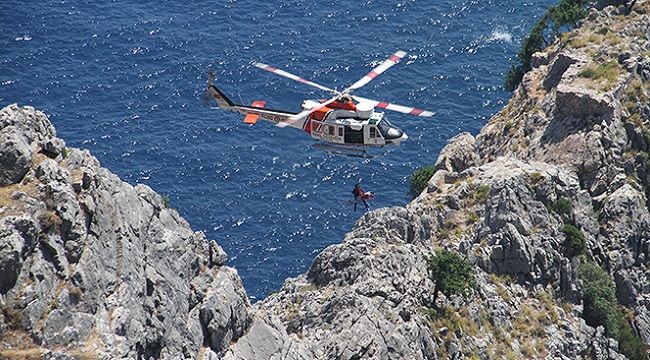 Kayıp genç kayalık alanda ölü bulundu