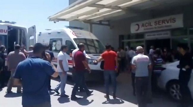 Komşular duvar için birbirine girdi