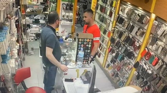Konak'ta telefonu çalan hırsız, gün bitmeden yakalandı